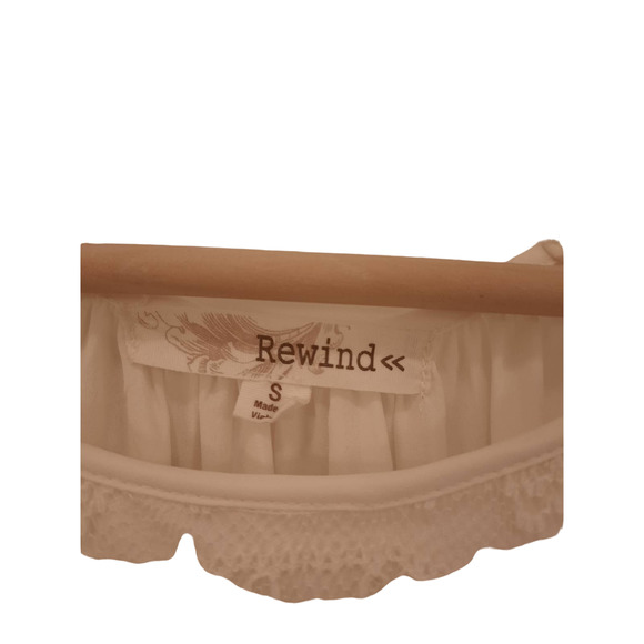 Rewind Lace Off-White Sleeveless Dress - Picture 4 of 5